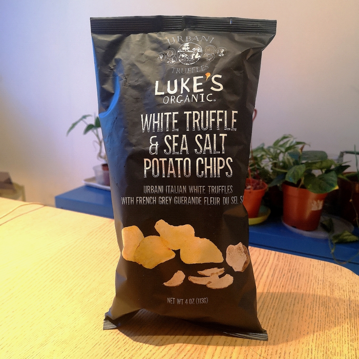 Luke’s Organic White truffle and sea salt potato chips Reviews abillion