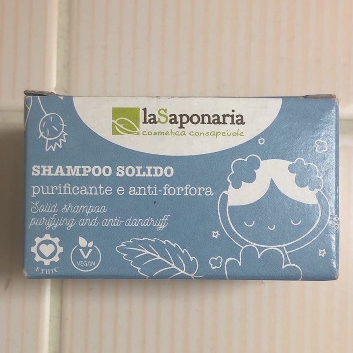 photo of La Saponaria Shampoo Solido Purezza - purificante e anti-forfora shared by @charliejee on  17 Mar 2022 - review