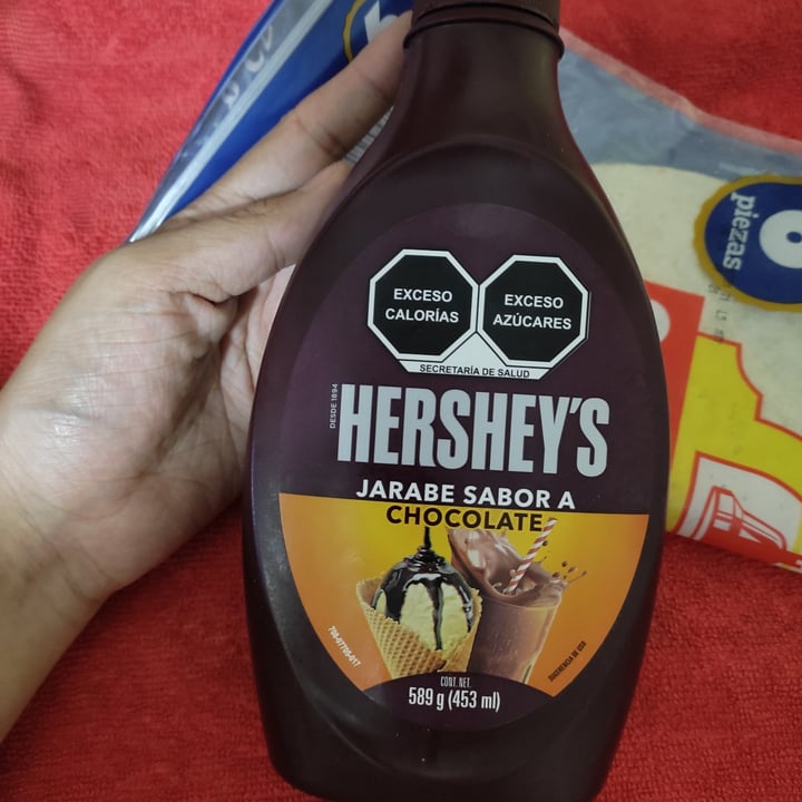 photo of Hershey's Jarabe Sabor Chocolate shared by @morritavegana on  30 Sep 2021 - review