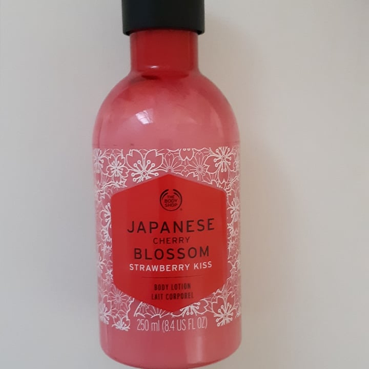 Japanese cherry blossom online body lotion body shop