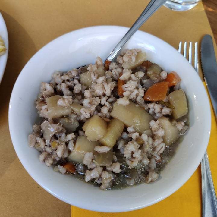 photo of The Margutta veggy food & art Zuppa Radicchio, Patate E Farro shared by @vanemati on  10 Mar 2022 - review