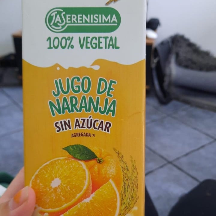 photo of La Serenísima Jugo De Naranja a Base de Arroz shared by @fiammat on  29 Nov 2021 - review