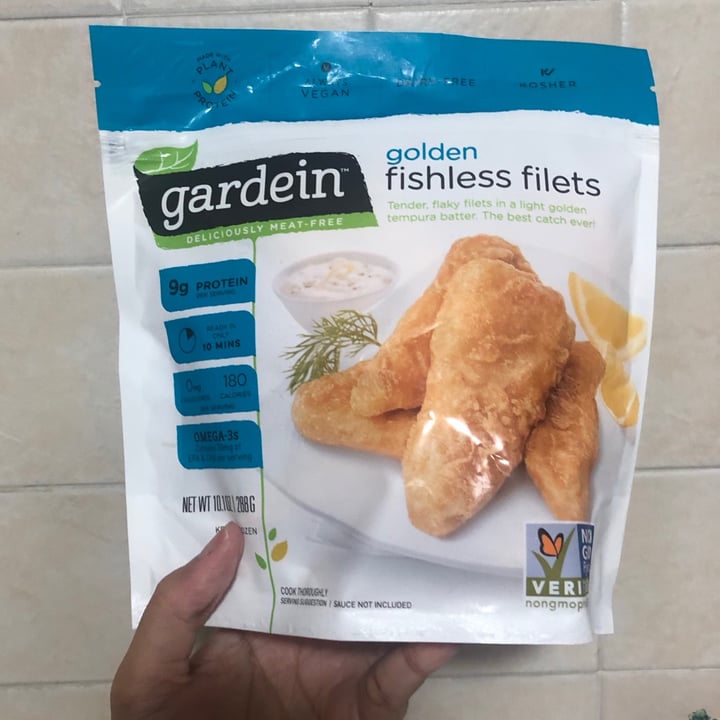 photo of Gardein Golden Plant Based F'sh Filets  shared by @eaturdamnveggies on  11 Jan 2021 - review