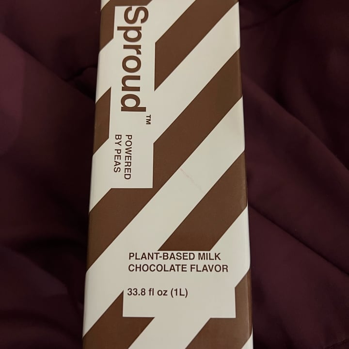 photo of Sproud Plant-Based Chocolate Milk shared by @lunachic on  06 Dec 2021 - review