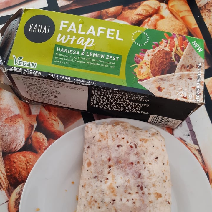 photo of Kauai Harissa & Lemon Falafel Wrap shared by @shantelsaayman on  26 Apr 2021 - review