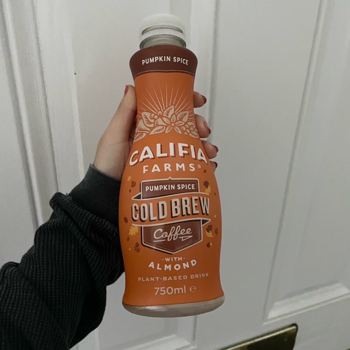 photo of Califia Farms Pumpkin Spice Cold Brew shared by @appleappleamanda on  28 Oct 2022 - review