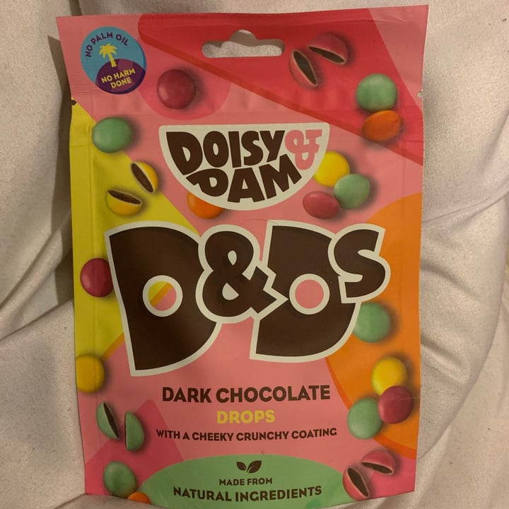 photo of Doisy & Dam Dark Chocolate Drops shared by @abbieeats on  17 Jun 2022 - review