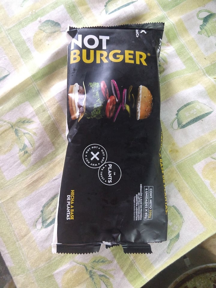 review photo of NotCo Not Burger shared by @andycecimolle on 18 Oct 2022 - review