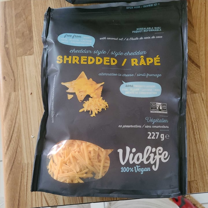 photo of Violife Cheddar Shreds shared by @victoria321 on  26 Jun 2021 - review