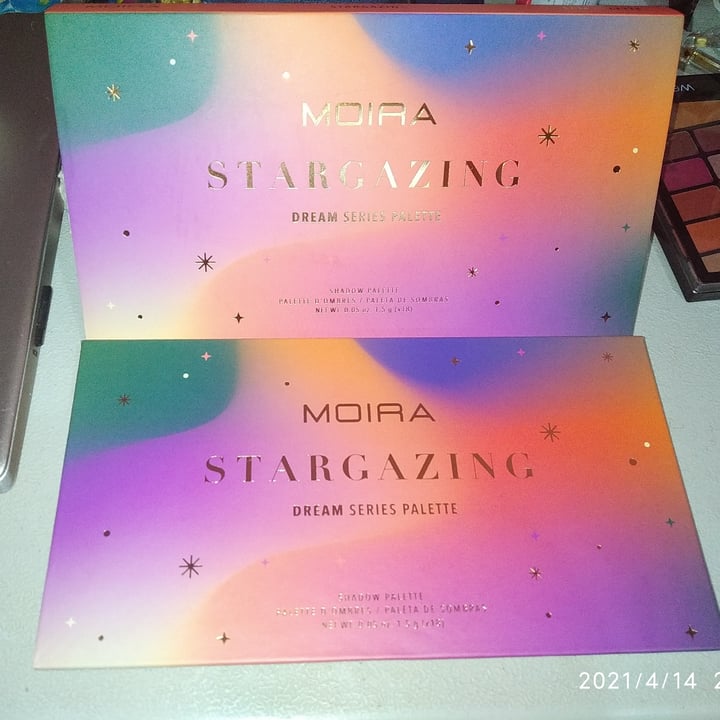 Moira Cosmetics Stargazing Shadow pallette Review