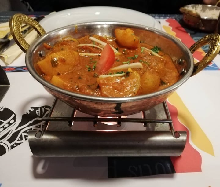 photo of SAHIB Eggplant with potatoes (I don't remember the name on the menu) shared by @vegiana on  23 Feb 2020 - review