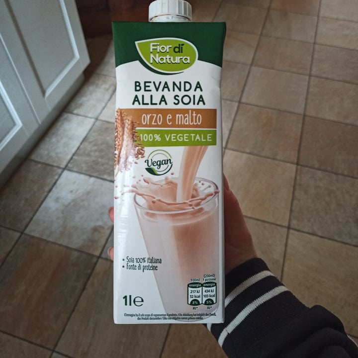 photo of Fior di Natura Bevanda Alla Soia Orzo E Malto shared by @danidi90 on  13 Mar 2022 - review
