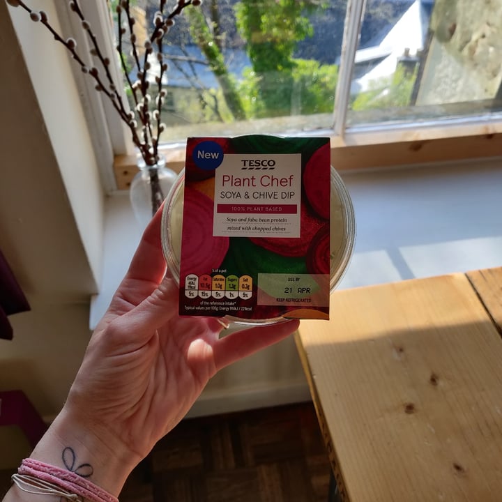 photo of Tesco Plant Chef Soya & Chive Dip shared by @inowa on  19 Apr 2021 - review
