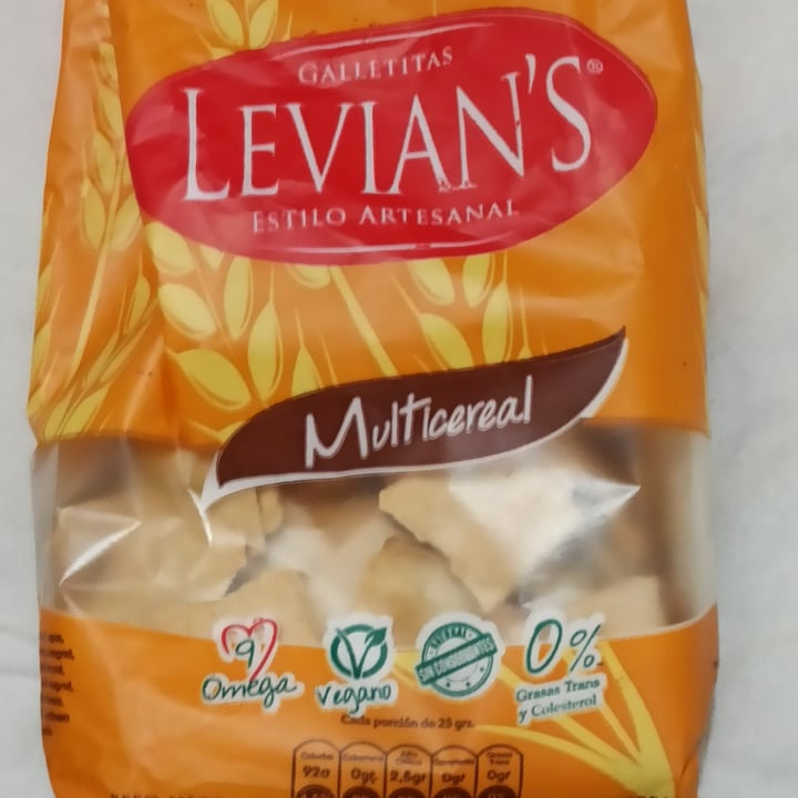 photo of Levian's Crackers multicereal shared by @gisa on  02 Mar 2022 - review