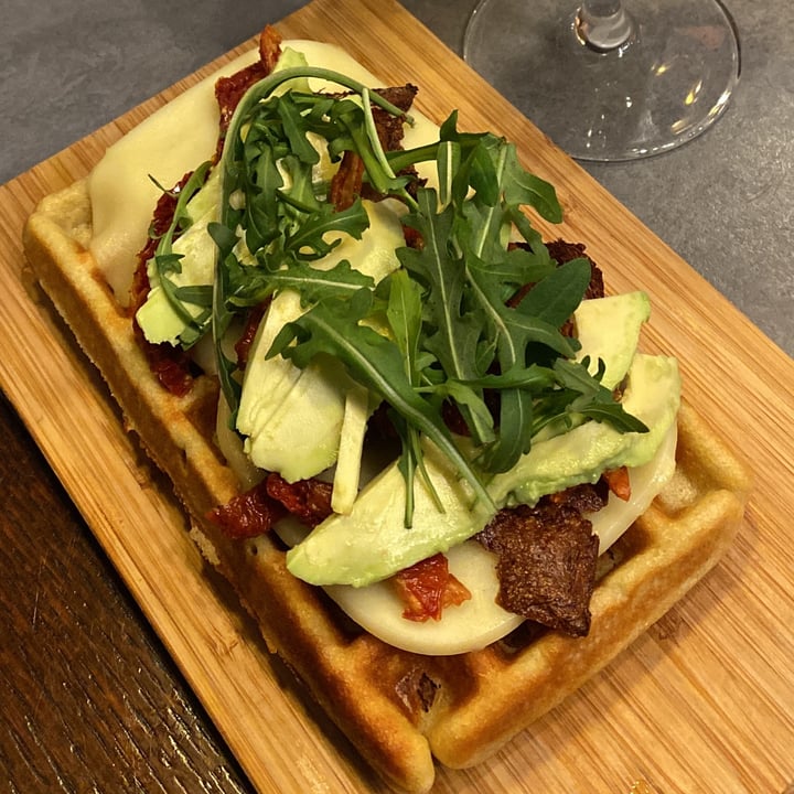 photo of The Sister Brussels Café Vegan history waffle shared by @beaandveganfood on  28 Mar 2022 - review