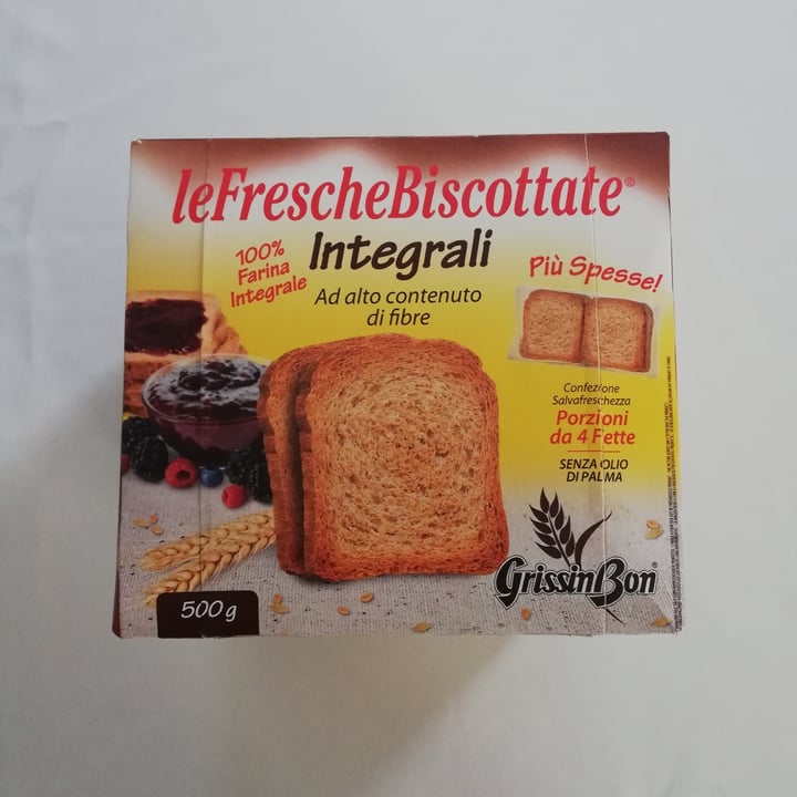 photo of GrissinBon Fette biscottate integrali shared by @gitsu on  09 Apr 2022 - review