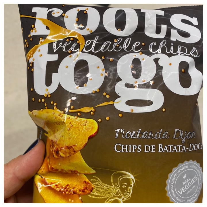 photo of Roots To Go Chips de Batata Doce Sabor Mostarda Dijon shared by @lsh0sp on  07 May 2022 - review