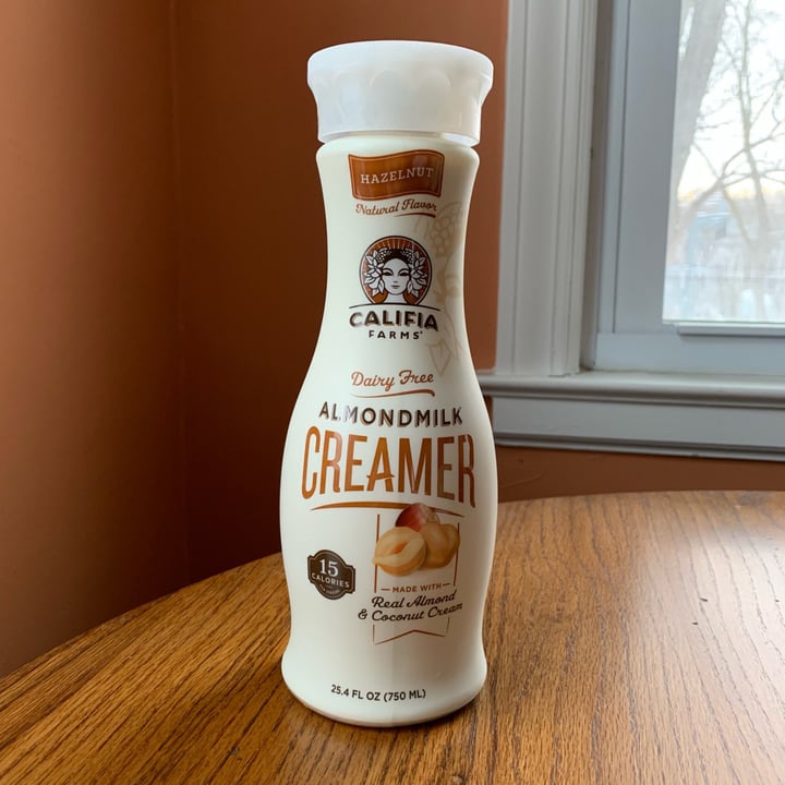 photo of Califia Farms Almondmilk Creamer Hazelnut shared by @stphsmth on  05 Mar 2019 - review