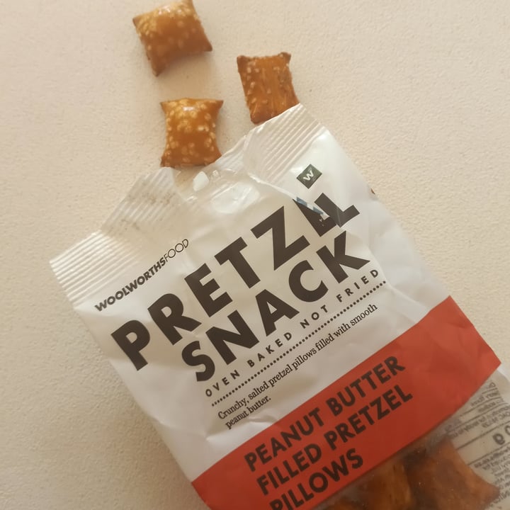 review photo of Woolworths Food Pretzel Snack Peanut Butter Filled Pretzel Pillows shared by @terraverte on 06 Oct 2021 - review