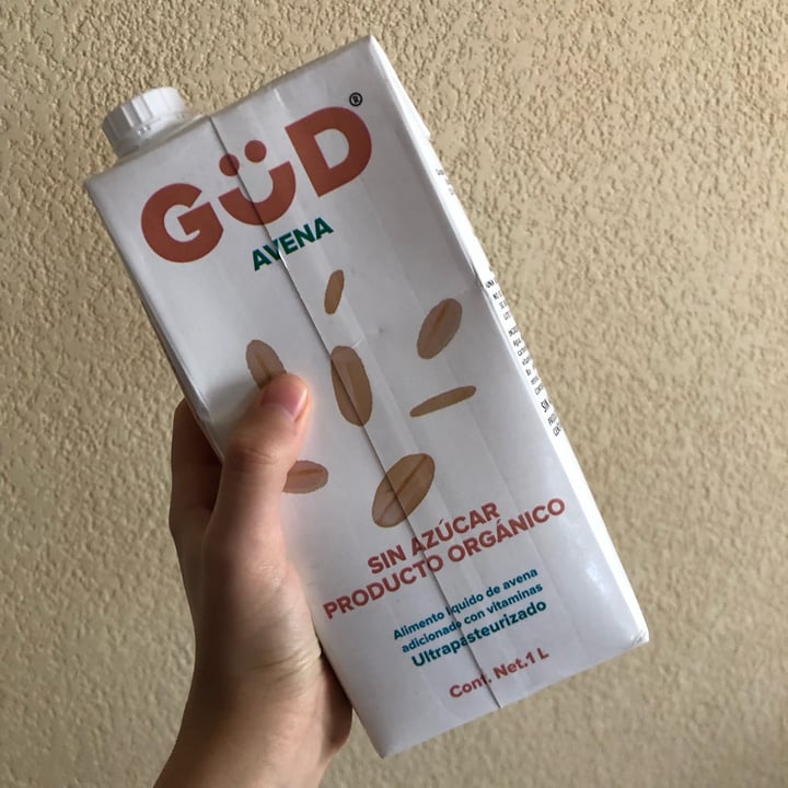 photo of GüD Alimento Líquido de Avena Orgánico shared by @palomaiturrizar on  29 Jan 2022 - review