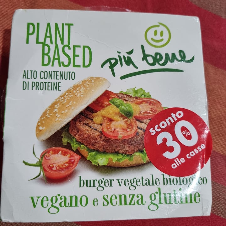 photo of Piú bene Burger Vegetale shared by @francy82 on  22 May 2022 - review