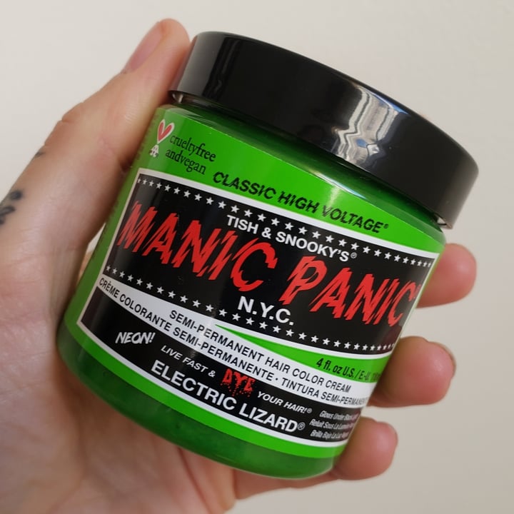 photo of Manic Panic Electric Lizard shared by @metalmel666 on  01 Oct 2022 - review