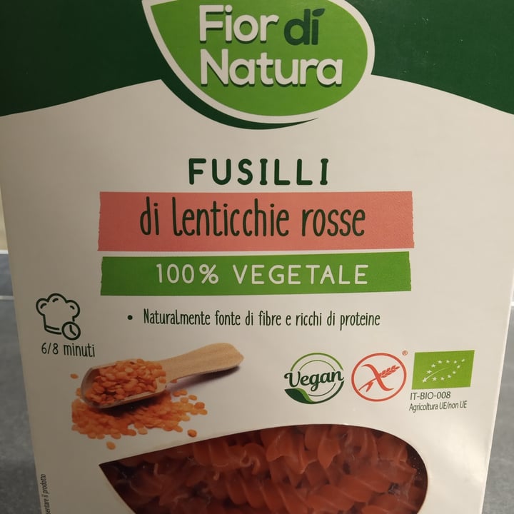 photo of Fior di Natura Fusilli Di Lenticchie Rosse shared by @ante on  11 Feb 2022 - review