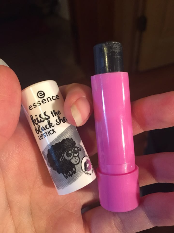 Essence Cosmetics Kiss the black sheep lipstick Review | abillion