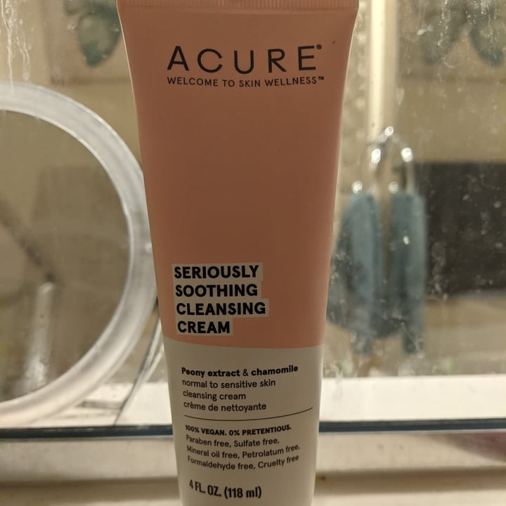 photo of Acure Seriously Soothing Cleansing Cream shared by @princessesmom on  24 May 2022 - review