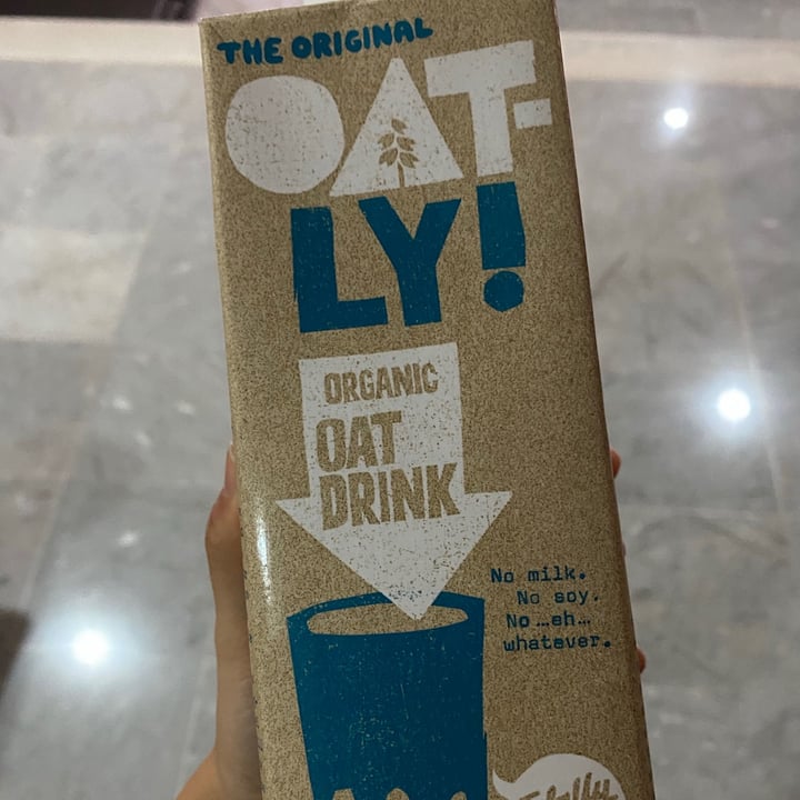 photo of Oatly Organic Oat Drink shared by @cel on  05 Sep 2020 - review
