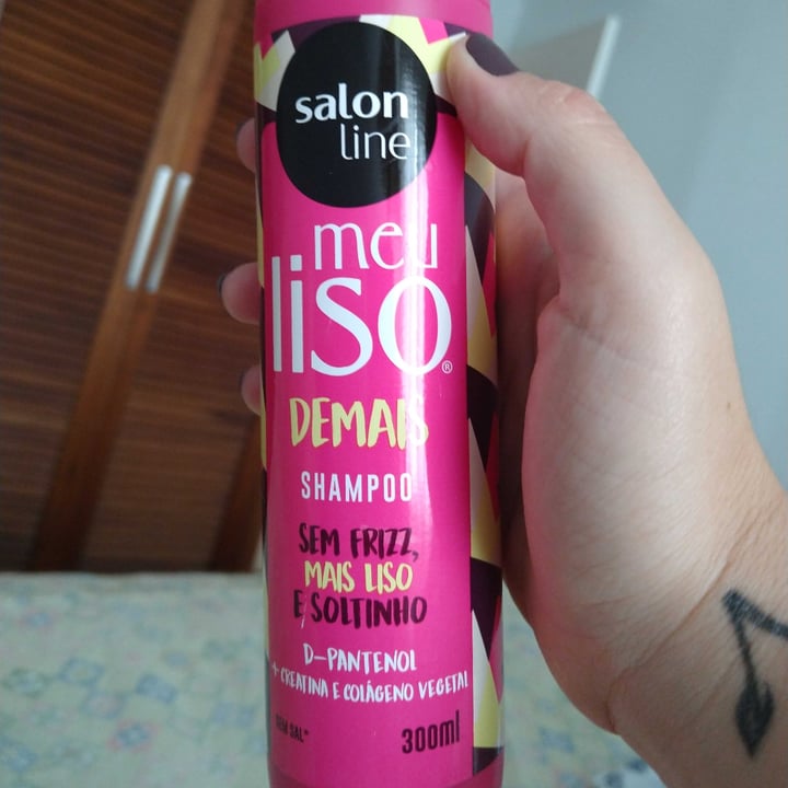 photo of Salon line Shampoo Meu Liso Demais shared by @bubliethemeg on  22 Jan 2022 - review