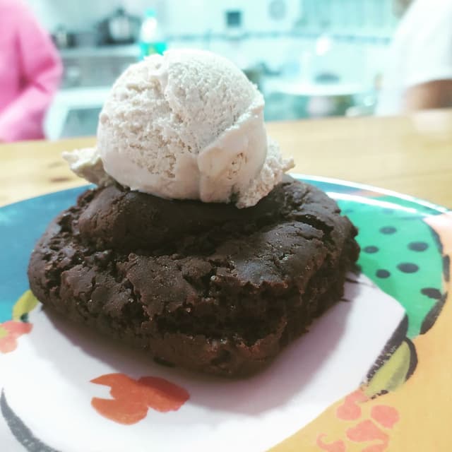 Photo of the dish “Brookies Con Helado”