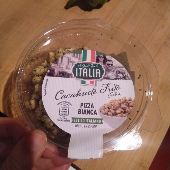 review photo of Il gusto Dell 'Italia Cacahuetes sabor pizza shared by @amebasinvasoras on 02 Nov 2021 - review
