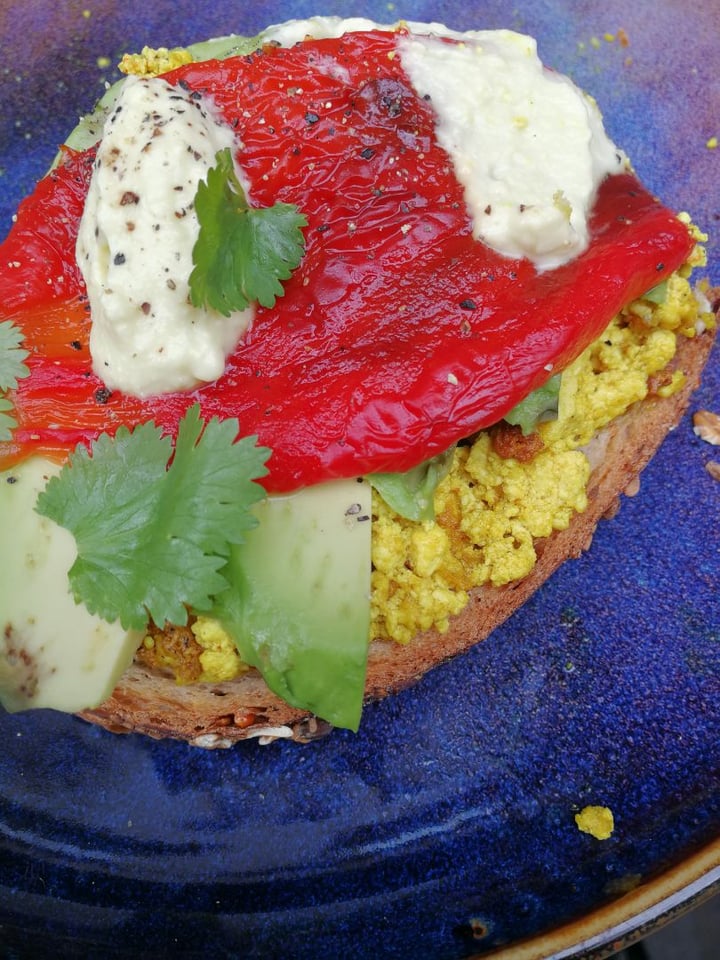review photo of Plant B Glutenfree Sandwich No-egg Scrambled shared by @julinono on 07 Jun 2019 - review