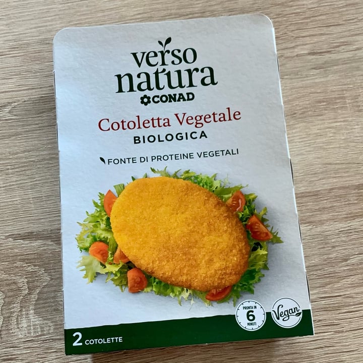 photo of Conad Verso Natura Cotoletta Vegetale shared by @adele91m on  29 Sep 2022 - review