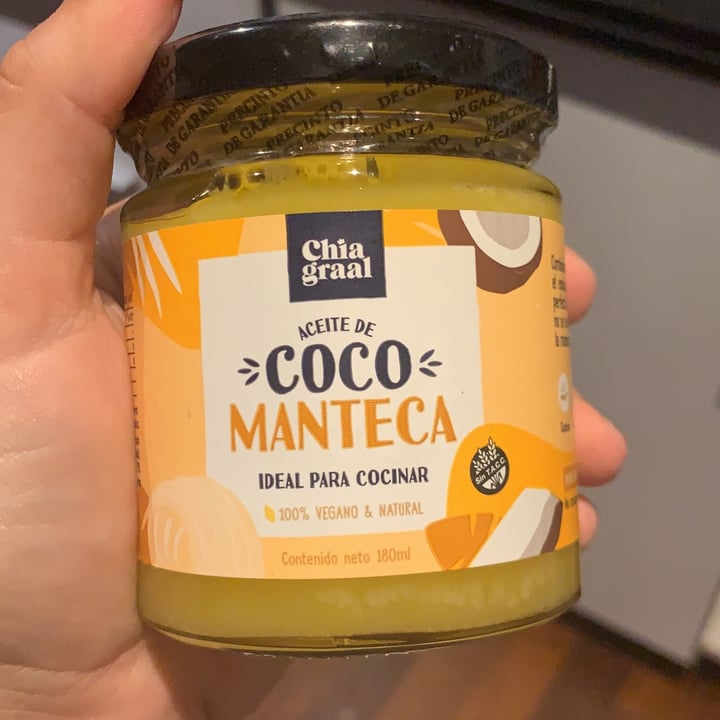 photo of Chia Graal Aceite De Coco Manteca shared by @milagrosl on  29 Apr 2021 - review