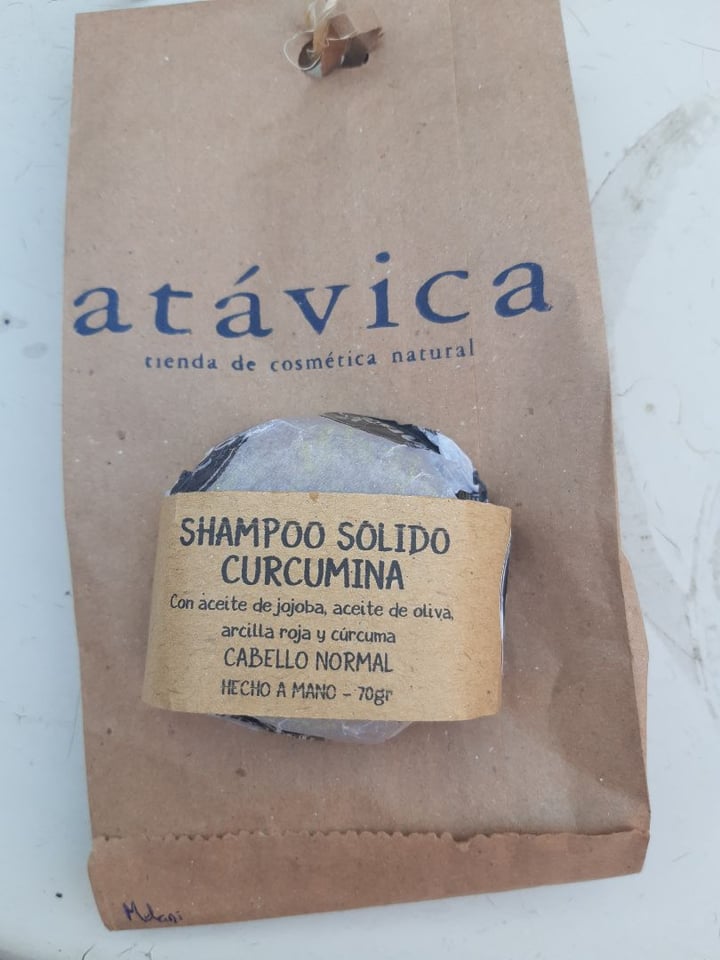 photo of The Mash Store Shampoo sólido Curcumina shared by @melanidenise on  28 Sep 2019 - review