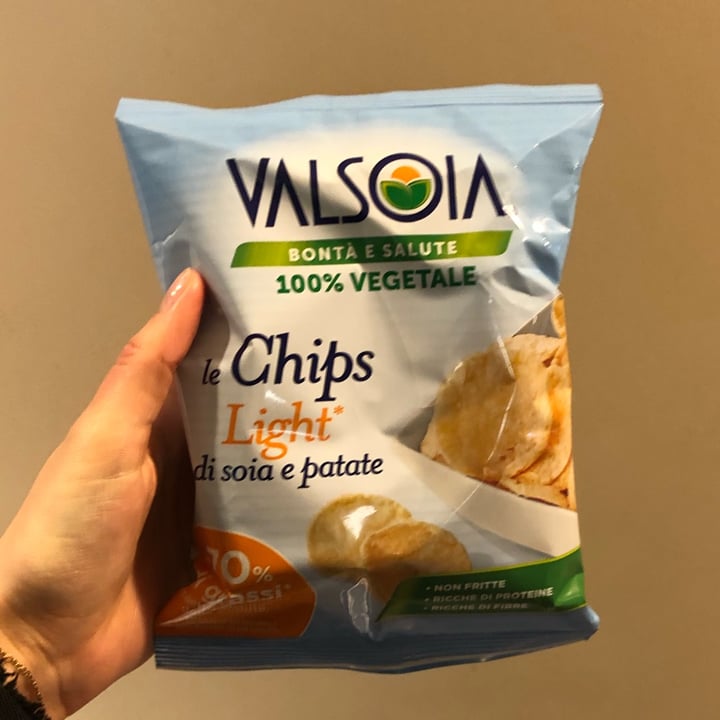 photo of Valsoia Le chips light di soia e patate shared by @giuliettaveg on  14 Jan 2022 - review