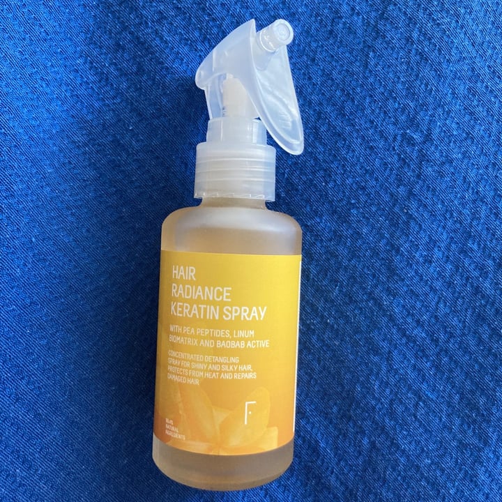 photo of Freshly Cosmetics Hair radiance keratin spray shared by @masayume on  21 Jul 2021 - review