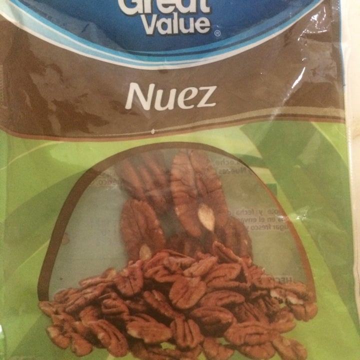 photo of Great Value  Nuez shared by @veganely on  17 Sep 2021 - review