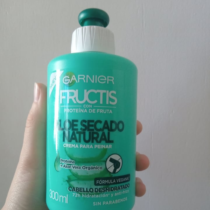 photo of Garnier Garnier Fructis Aloe Secado Natural Crema para Peinar shared by @sofiamusical on  07 Mar 2021 - review