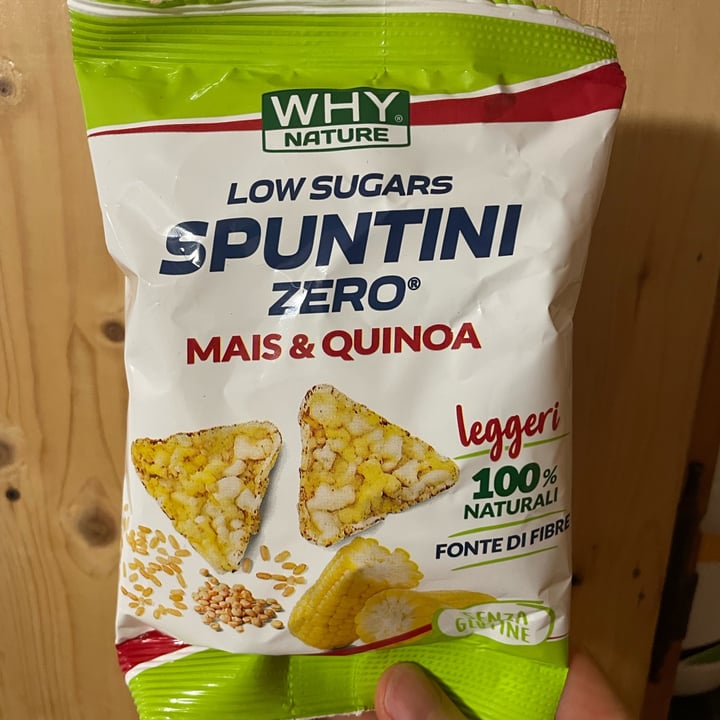 review photo of why nature Spuntini Zero Mais Quinoa shared by @giada79 on 30 Aug 2022 - review