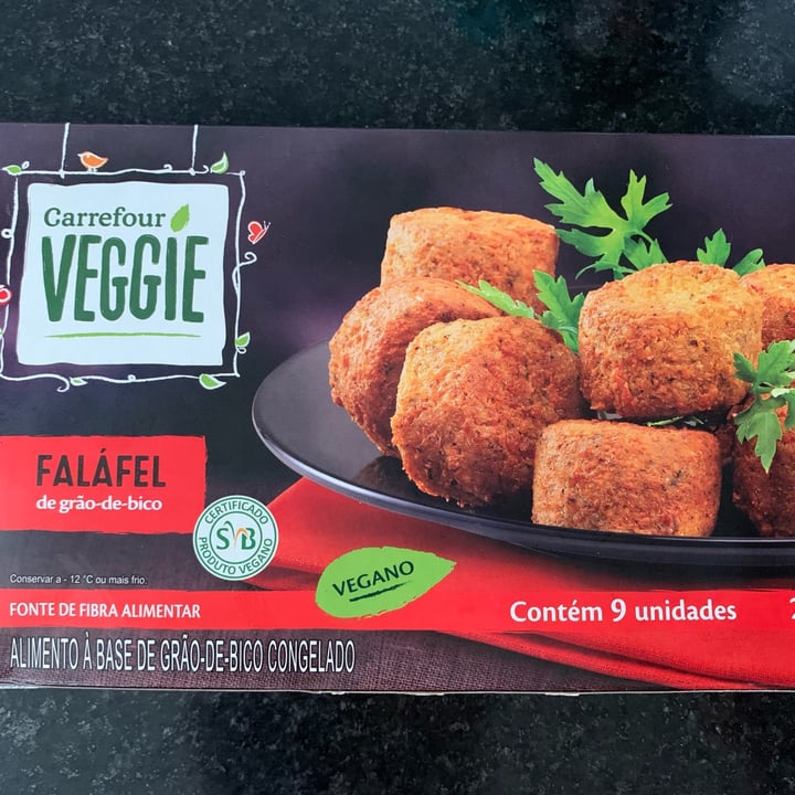 review photo of Carrefour Falafel de grão-de-bico shared by @filiperdr on 01 May 2022 - review