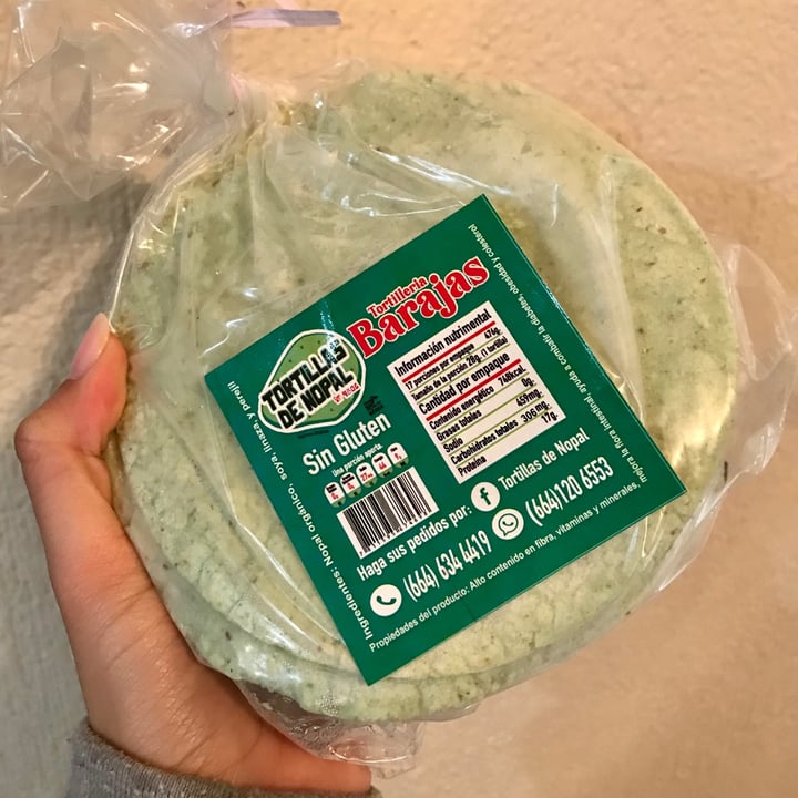 photo of Tortillería Barajas Tortillas De Nopal shared by @mariannasoto on  19 Feb 2021 - review