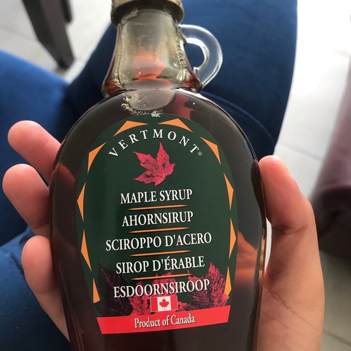 photo of Vertmont Agave-maple syrup shared by @plantpoweredpayalla on  09 Mar 2021 - review