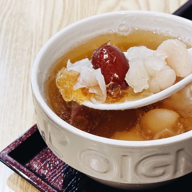 Photo du plat “Peach Gum Cheng Tng”