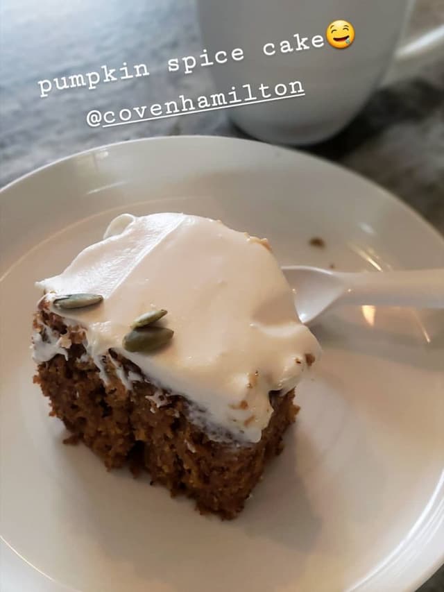 Foto do prato “Pumpkin Cake”
