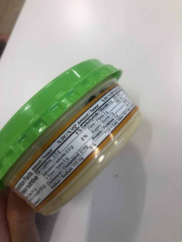 photo of Summer Fresh Original Hummus shared by @ironicallyhamm on  26 Aug 2019 - review