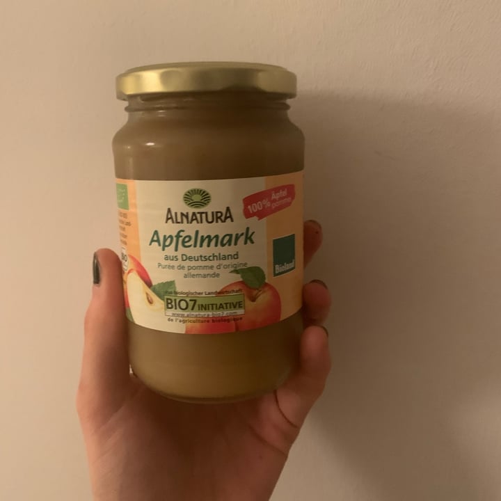 photo of Alnatura Apfelmark shared by @veganbypauline on  19 Jan 2022 - review