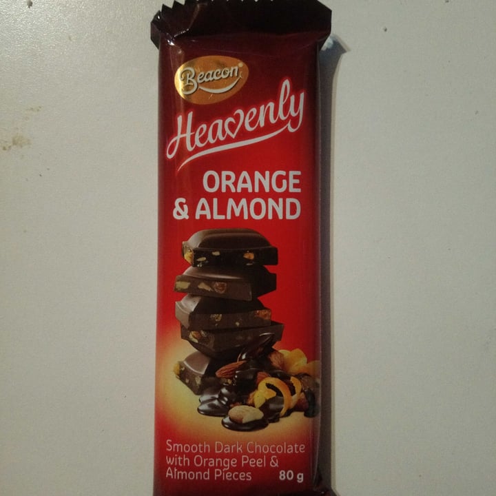 photo of Beacon Orange & Almond Dark Chocolate shared by @gysvanr on  05 May 2021 - review